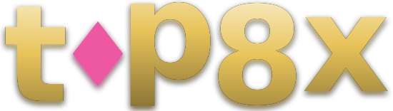 top8x logo